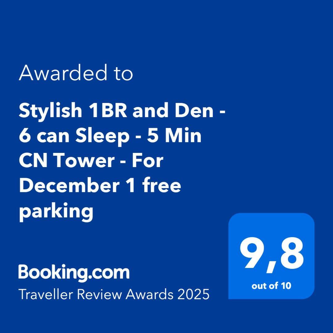 Downtown Toronto Condo, Free Indoor Parking With Amazing View Exteriér fotografie